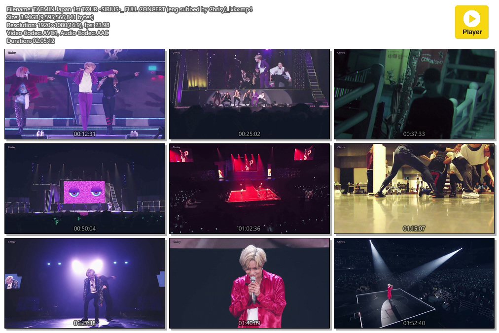 D 359 On Twitter Taemin Japan 1st Tour Sirius Full Concert With Eng Subtitle By Chrisy Bubble Taem Https T Co Obd1om7wlc Https T Co S1xvjogwwu Twitter