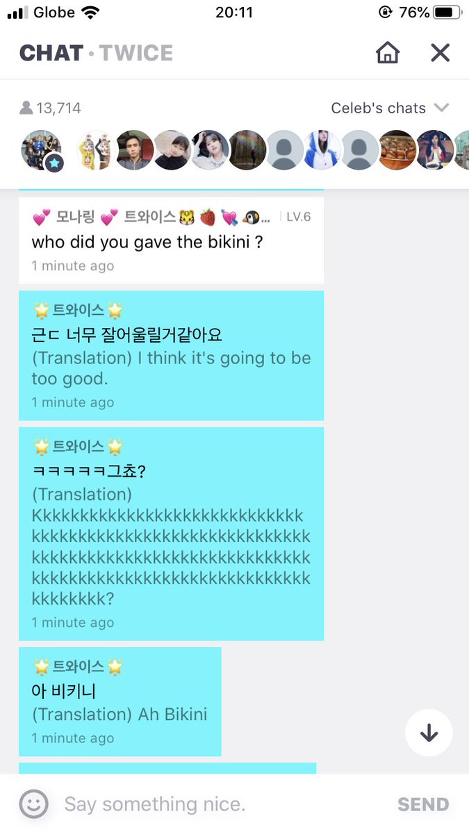 Misa ᴗ Jihyo On Vlive Chat My Youngest Sister Likes Momo The Best I Was A Bit Sad At First But Momo S Dad Likes Me So It S Fine Keke