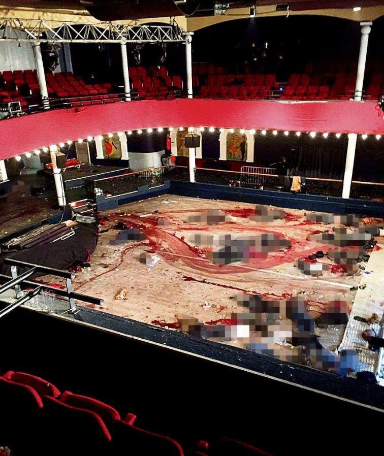 15. ISIS terrorists Foued Mohamed-Aggad, Ismaël Omar Mostefaï und Samy Amimour stormed the Bataclan hall where US band Eagles of Death Metal were playing a concert. The attackers murdered 89 people with assault rifles and explosive devices.