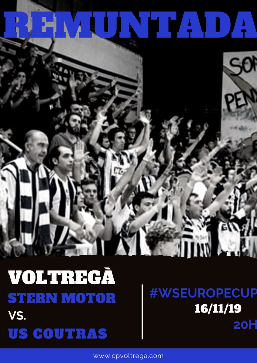 🔥REMUNTAREM🔥

⚪️🔵 Dissabte tenim la tornada de la #WSEuropeCup, i ens juguem seguir o no seguir després del 3-2 de l’a ada

🏑 Vine a l’Oliveras i empeny l’equip per viure una nova nit màgica europea

💙 Que no t’ho expliquin, les remuntades s’han de viure!

#ForçaMàgic