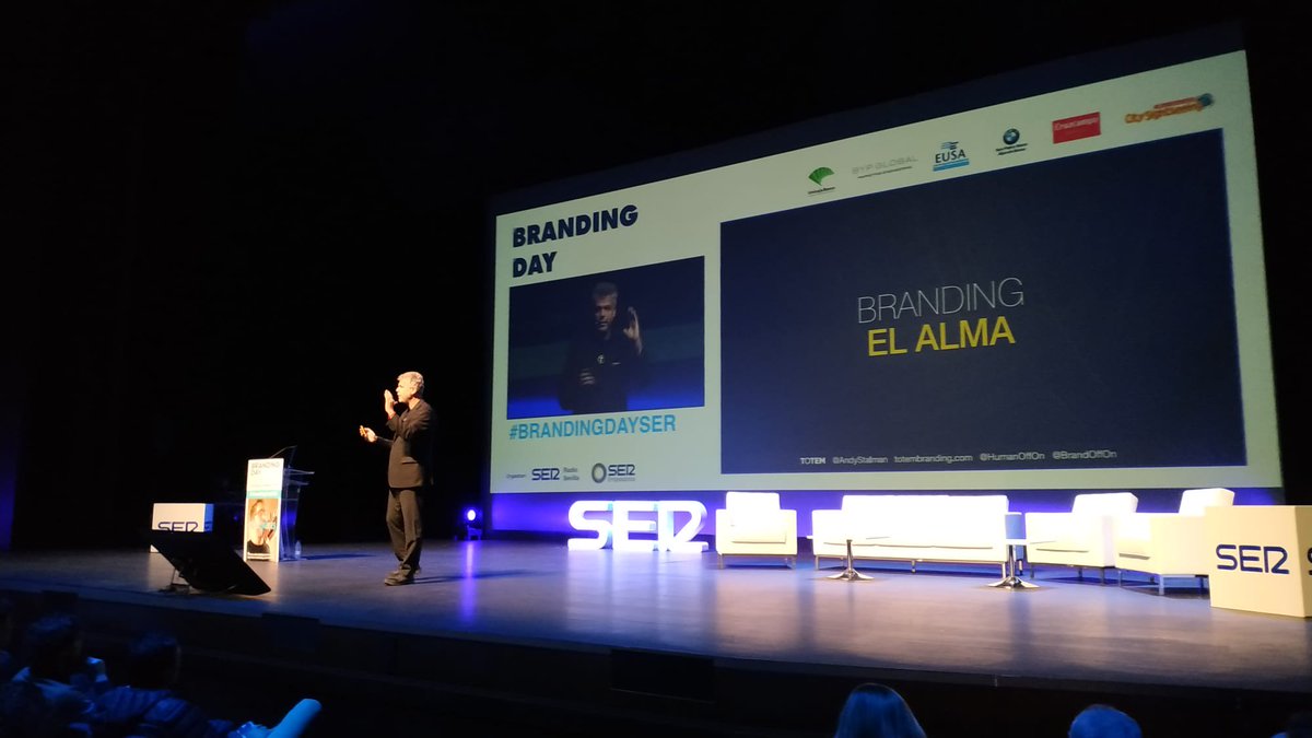 🤗Gracias, a las dos mil personas que dedicaron su tiempo al #BrandingDaySER 

🔝Gracias, al equipazo de la SER/Radio Sevilla por un #BrandingDaySevilla inspirador y con alma

🙏Gracias, excelentes compañeros de cartel por un día memorable para el #Branding y para Sevilla