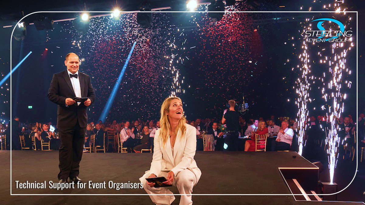 Sterlingeventgp's tweet photo. The use of well-timed pyrotechnic special effects gave this awards event that extra special touch
#specialeffects #avtweeps #audiovisual #sparkular #confetti #magicfx #eventdesign #avdesign #eventprofs #technicalsupport @edibow https://t.co/qmjaTjMy2X