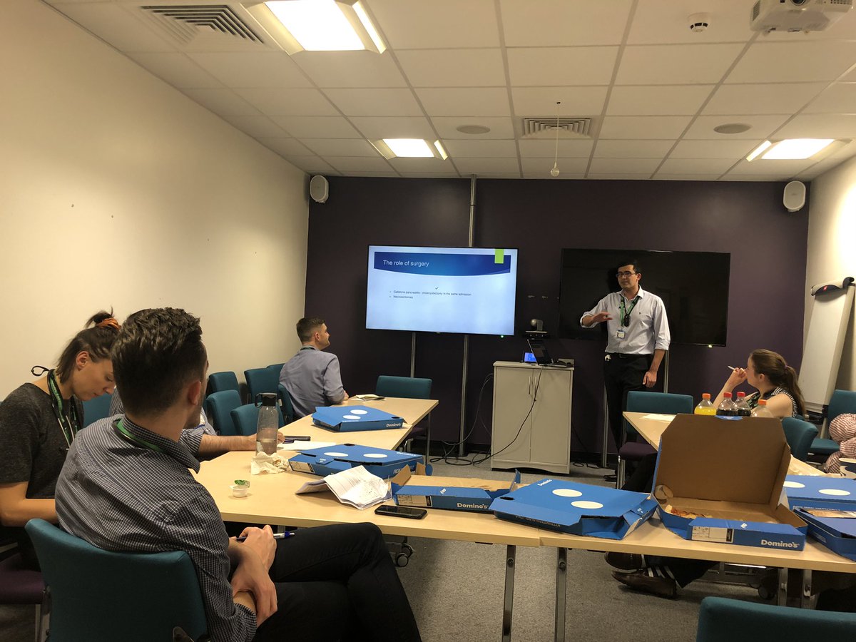 Fantastic informative session at surgical #teaching today <a href="/MFT_MRI/">Manchester Royal Infirmary</a> Great to see the <a href="/MFTnhs/">MFT NHS</a> #education sessions growing from strength to strength. Well done <a href="/Omar_MIsmail/">Omar Ismail</a> on a practical and useful session on Acute #Pancreatitis #MedEd <a href="/NadiaMatias4/">Nadia Matias</a> <a href="/anthonykcchan/">Anthony</a>