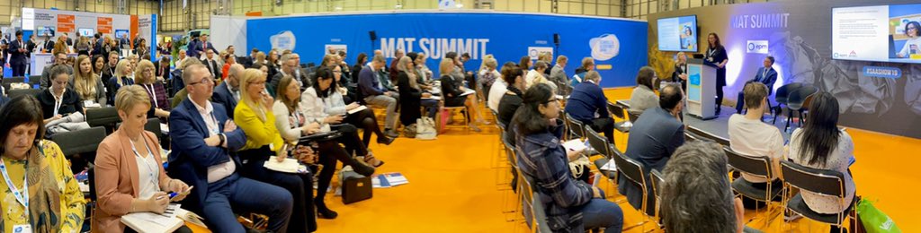 education_epm's tweet photo. We had a fantastic turnout for our MAT Summit Session, on ‘Aligning Financial Resources with your People Strategy to Deliver Educational Excellence’.
If you want to find out more, please come and see us on stand F40!
#EPM #StandF40 #MATSummitSession #SAAShow19 https://t.co/MqQKGqVYvE