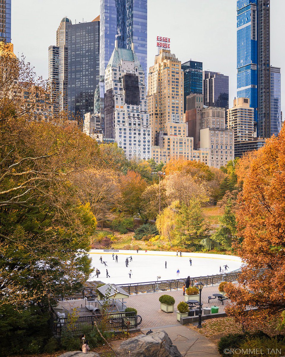 #WollmanRink at #CentralPark #iceskating #skating #fallfornyc 
#centralparknyc   #fallfoliage #centralparkfoliagewatch #nycgo #autumnincentralpark #nycparks #autumninnewyork #fallvibes #autumninnyc  #autumnleaves 
#newyorkcity #timeoutnewyork   #abc7ny @ThePhotoHour