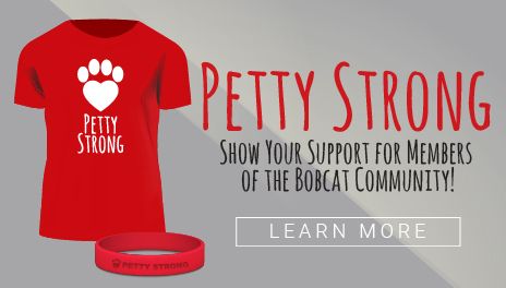 The Petty Bobcat Boosters are launching the Petty Strong program to support Petty Staff who are dealing with extreme challenges. ALL PROCEEDS from the sales of the T-shirts &amp; Bracelets will go to directly help these people. You can purchase items here: buff.ly/36Zbiwf
