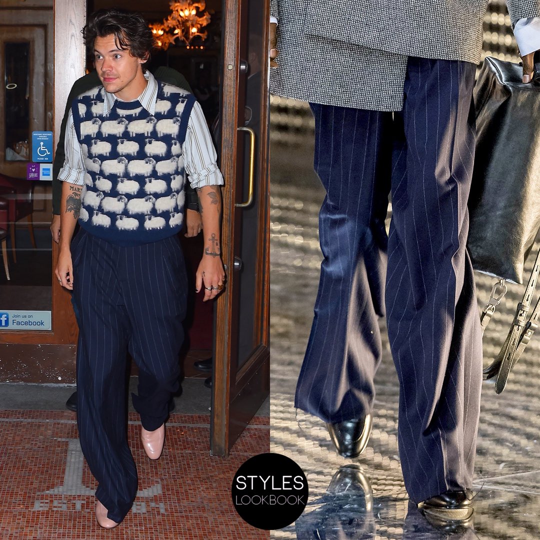 harry styles baggy trousers