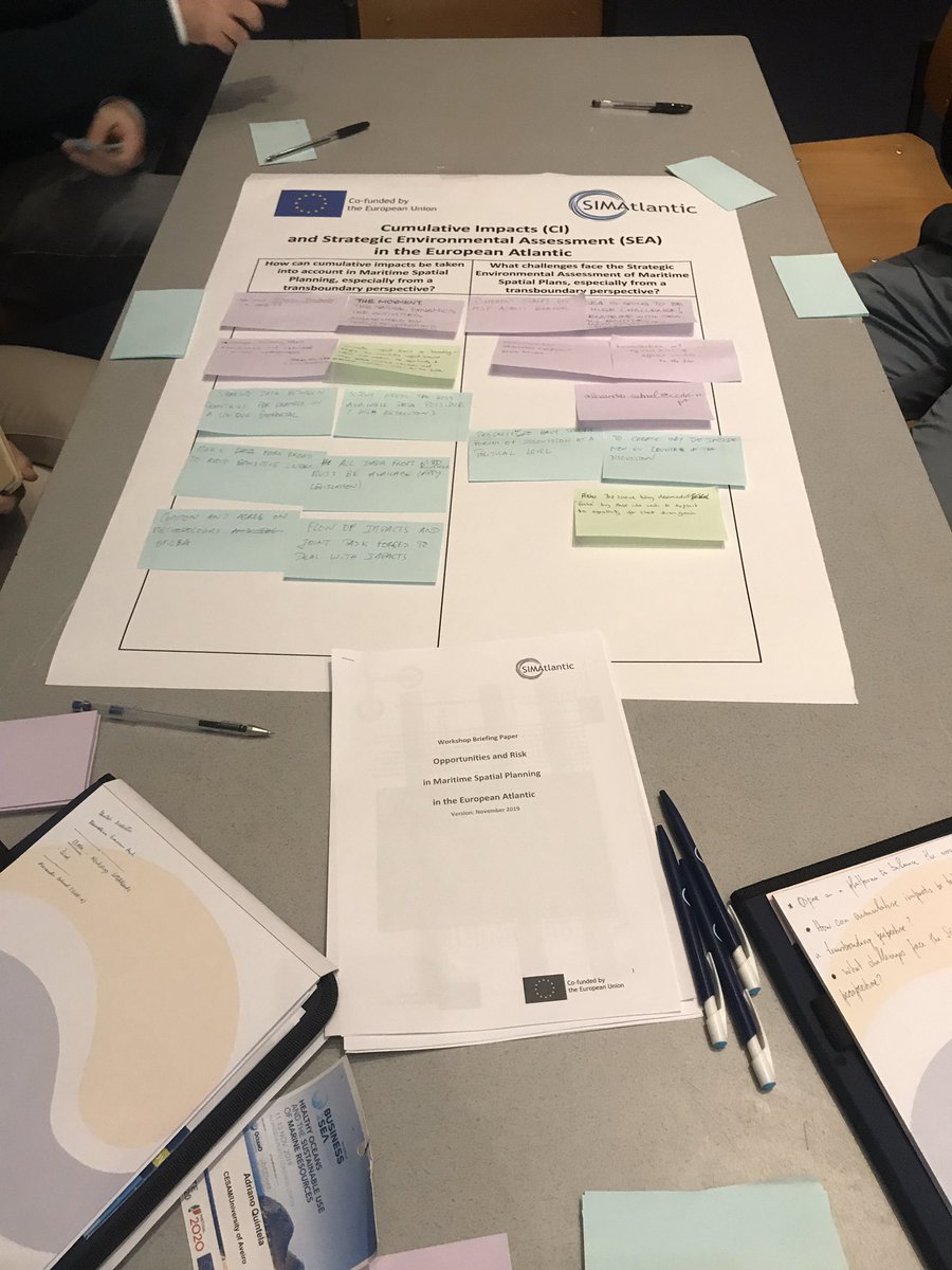 AdrianoQuintel1's tweet photo. Interesting discussion of Atlantic member states varying approaches to meeting the challenges and opportunities of #MSP at the @AtlanticSim workshop @AtlanticArea Annual Conference https://t.co/hxWMLnjTTK