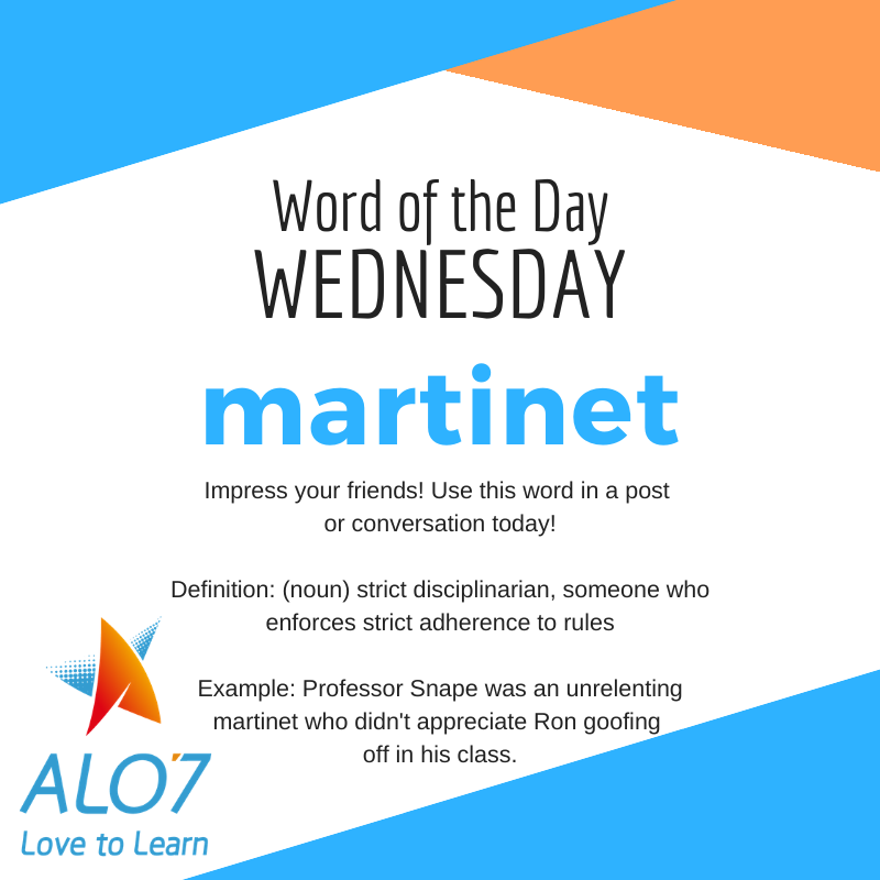 Alo7English's tweet photo. Happy Word of the Day Wednesday! Use this word in a sentence and share it with us!
#wordoftheday #English #teacher #keeplearning #expandyourvocabulary #ALO7 https://t.co/bILD8kvg1i