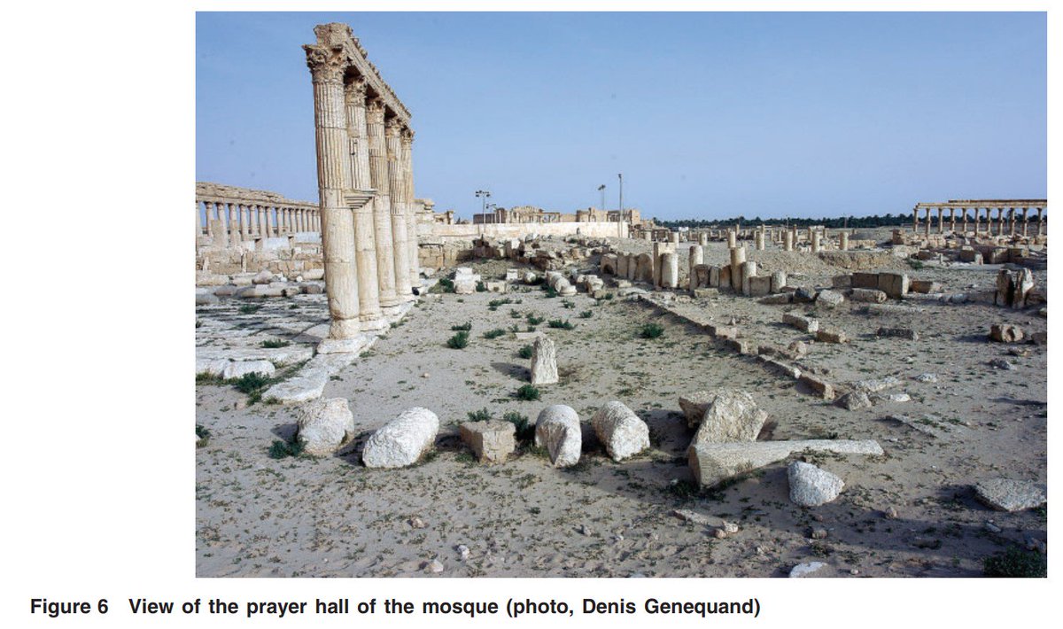 Last week we talked about Jewish and Allat-Athena cultic evidence in the Late Antique Syrian city of Palmyra. But what about Palmyrene archeology of the early Islamic period?Let's have a look.