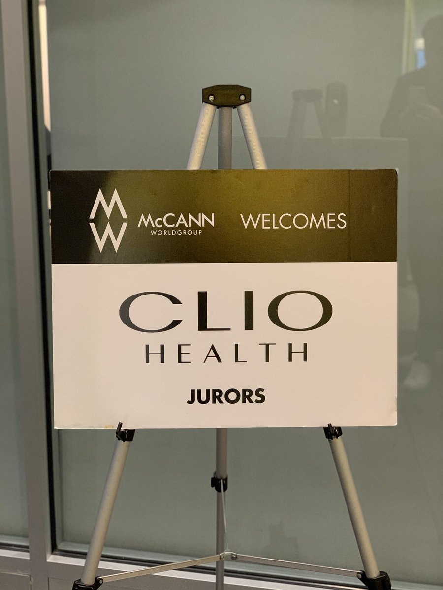 DPoschenrieder's tweet photo. HERE. WE. GO. Judging session at @MccannHealth HQ in New York for this year’s @ClioAwards #cliohealth #clio #judging #health #awards #havas #hhandyou #havaslife #agency #agencylife #lovemyjob https://t.co/wVMfIQutUS
