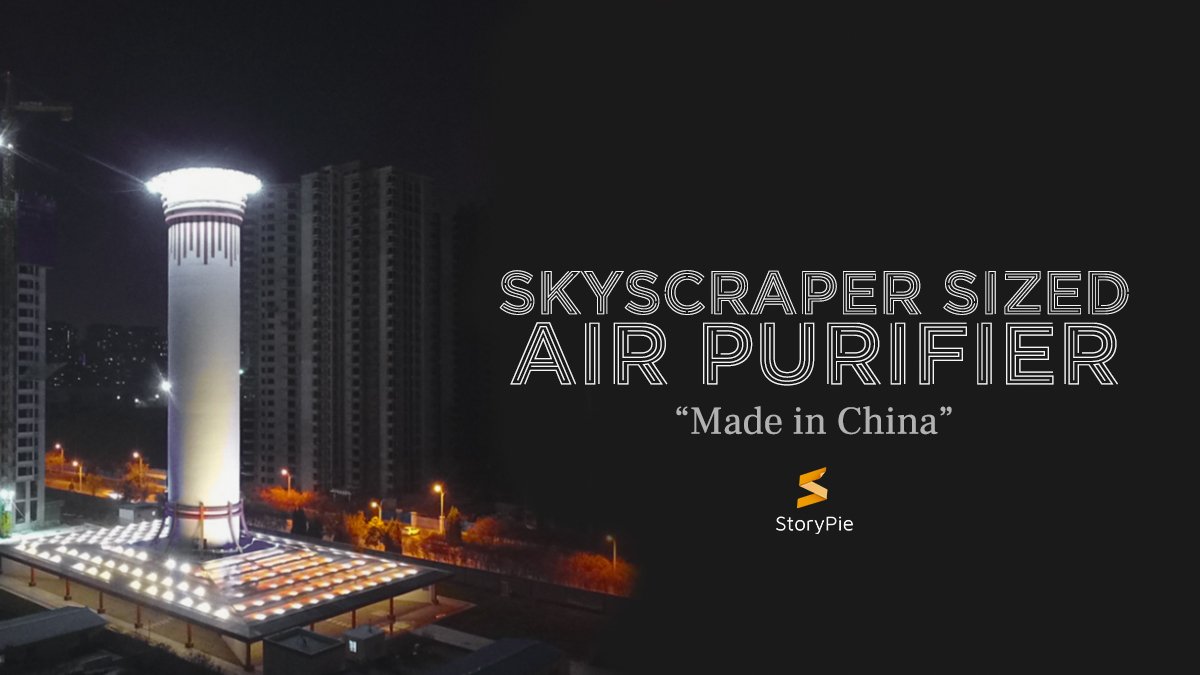 StoryPieMedia's tweet photo. China has installed the world’s biggest air purifier! Check out the facts and figures related to the same in the pie!
https://t.co/fwUx7VuWcF https://t.co/QwifppvOqp