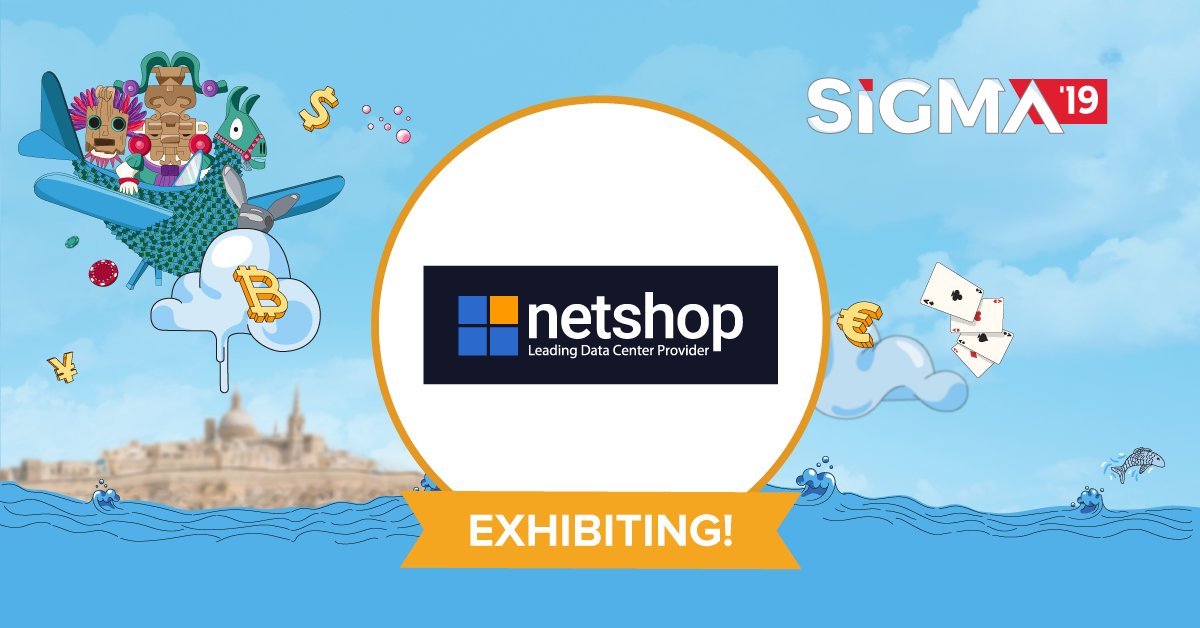 SiGMAworld_'s tweet photo. Don't Gamble when choosing your Data Center & Infrastructure Provider. @NetshopIsp is Exhibiting at SiGMA 2019 and will be presenting a variety of bullet-proof Hosting Solutions for your #iGaming Business. Meet the Company's Hosting Specialists at Stand #ST45
#nst45 #netshopisp https://t.co/YsrC7S3tjc