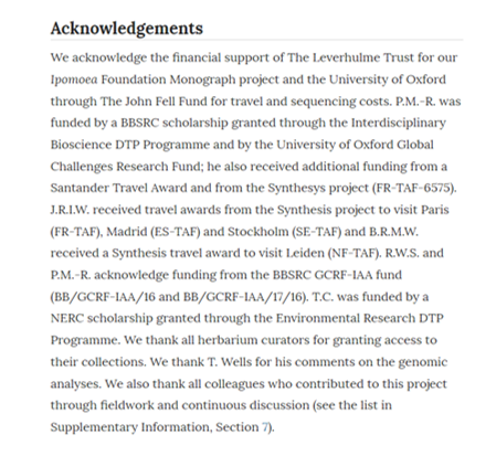 This project, led by Robert Scotland at  @OxfordPlants, involved researchers from  @OregonState,  @Cipotato,  @DukeU,  @TheBotanics and  @KewScience, as well as really important collaborators during field work, herbarium curators, other taxonomists, funders... So much help!