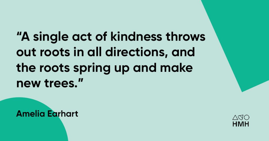 TheTeacherRoom's tweet image. Happy #WorldKindnessDay! How are you growing a culture of kindness at your school? 🌱💗 

#WednesdayWisdom #SELChat