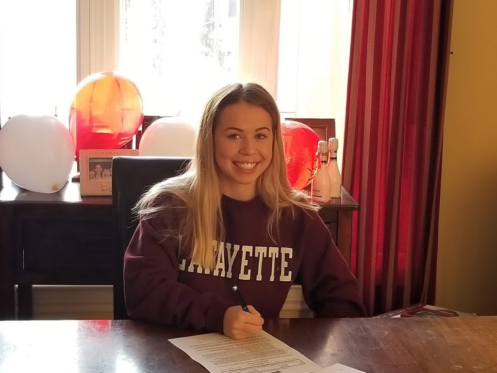 SIGNING DAY Shannon Phee signs her #NLI to play @NCAA Div.1 Soccer for @LafayetteWSOC @GoLeopards @StMarkOCSB  ROLL 'PARDS!! @League1Ontario Congratulations from your #prouddad