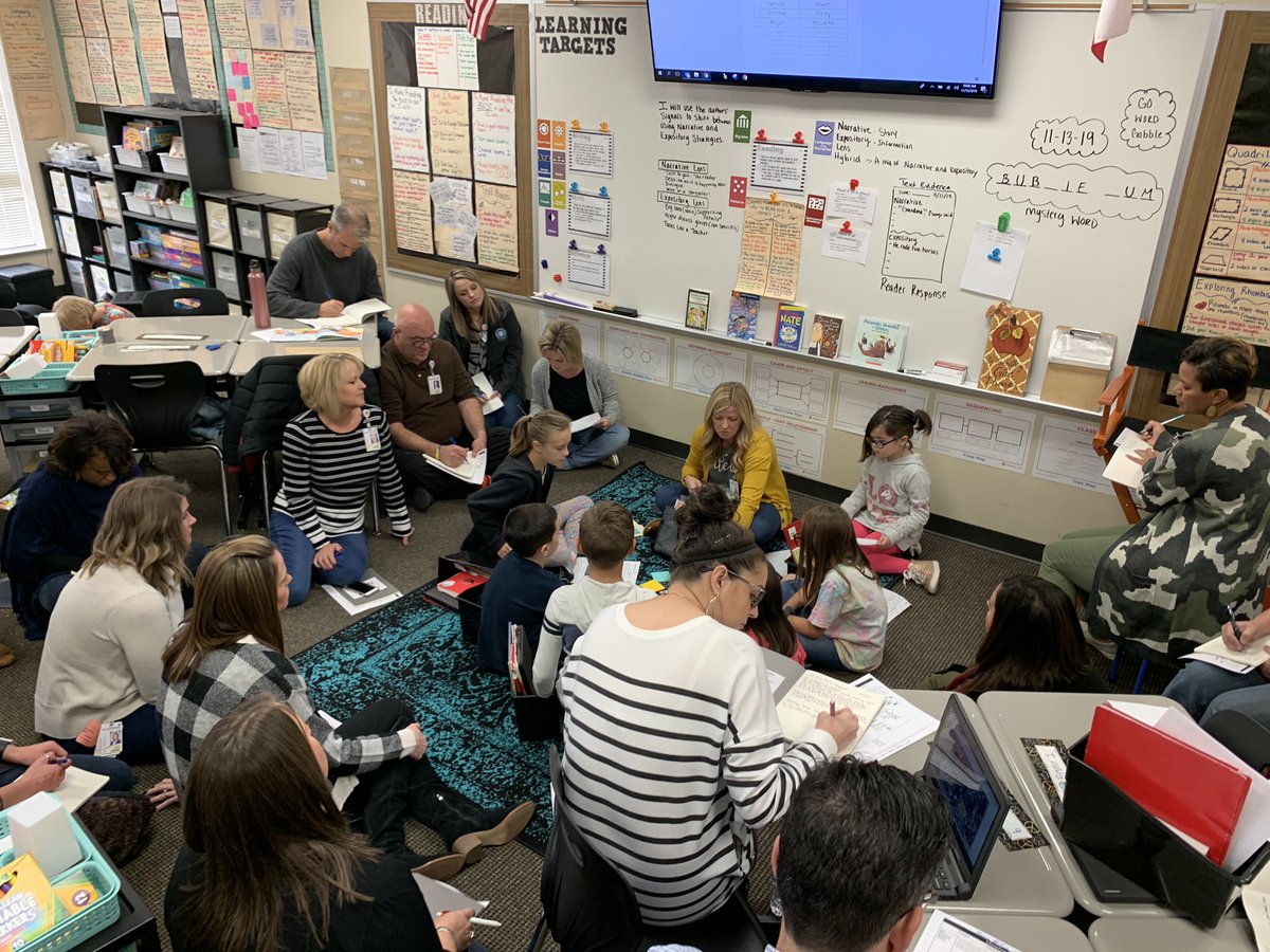 Learning with and through others today.  AP PLC focusing on ELA.  #tcrwp