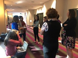 Visionzeronet's tweet photo. Thx to the engaged, passionate folks who brought such energy to our #SafeRoutesConf2019 workshop on leveraging #VisionZero #SafeRoutesToSchool efforts. Kudos to presenters from @Fremont_CA @DCVisionZero Portland @PBOTinfo Hillsborough Co, FL @PlnHillsborough https://t.co/8sbMTrXb9i