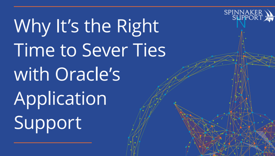 SpinnakerSupprt's tweet photo. Read this white paper to learn why it is the right time to sever ties with #Oracle support and switch to a third-party Oracle support provider: https://t.co/wrlBfvSbHR
#spinnakersupport #thirdparty https://t.co/bzftmAvPWs