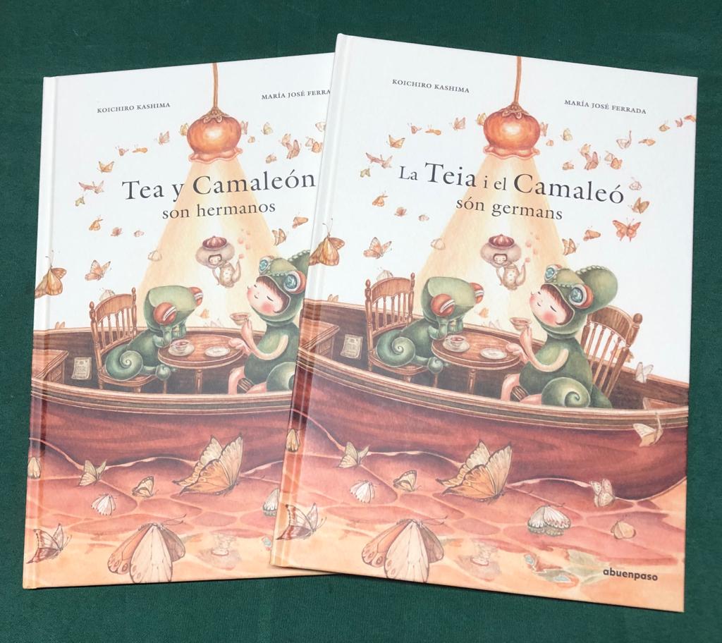 Haiku Barcelona on Twitter: "Gracias por acompañarnos esta tarde en la presentación del libro ilustrado Tea y Camaleón son hermanos de María José Ferrada y Koichiro Kashima. que hayáis disfrutado conociendo