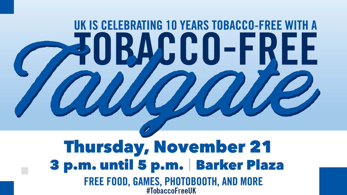 Vapor puffs from your breath when it's cold ☺️
Vapor puffs from using tobacco products 😩
How lucky are we to be celebrating 10 YEARS of having a #TobaccoFree campus?! Come celebrate with us next week! (We hear there will be some pretty rad giveaways 😉)