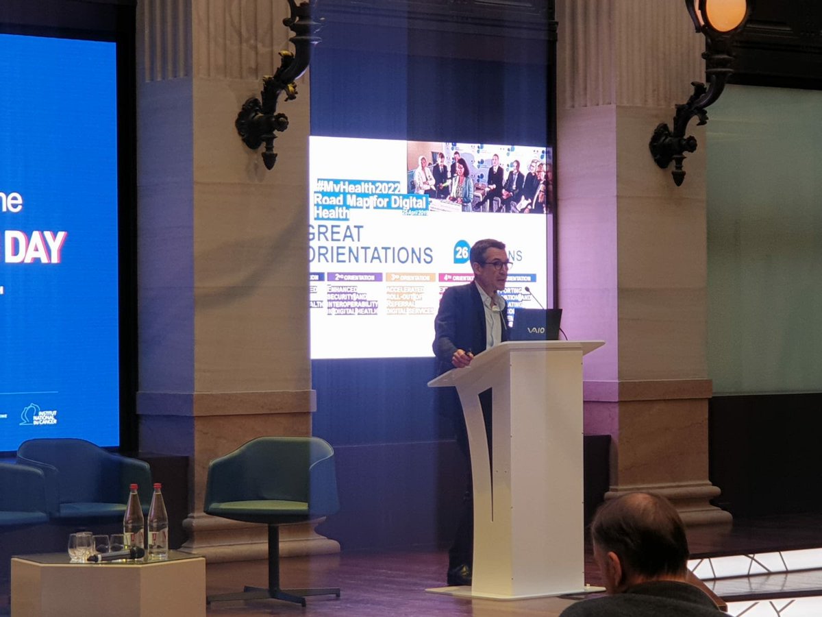 esante_gouv_fr's tweet photo. Dominique Pon (@MinSoliSante) présent au #FDHEALTH pour parler de l'avenir de la #esanté en France.
Entrepreneurs, investisseurs & penseurs rassemblés pour discuter des dernières tendances en matière de #technologie et d'#innovations🤖
#hcsmeufr https://t.co/MmcD0K3q4n