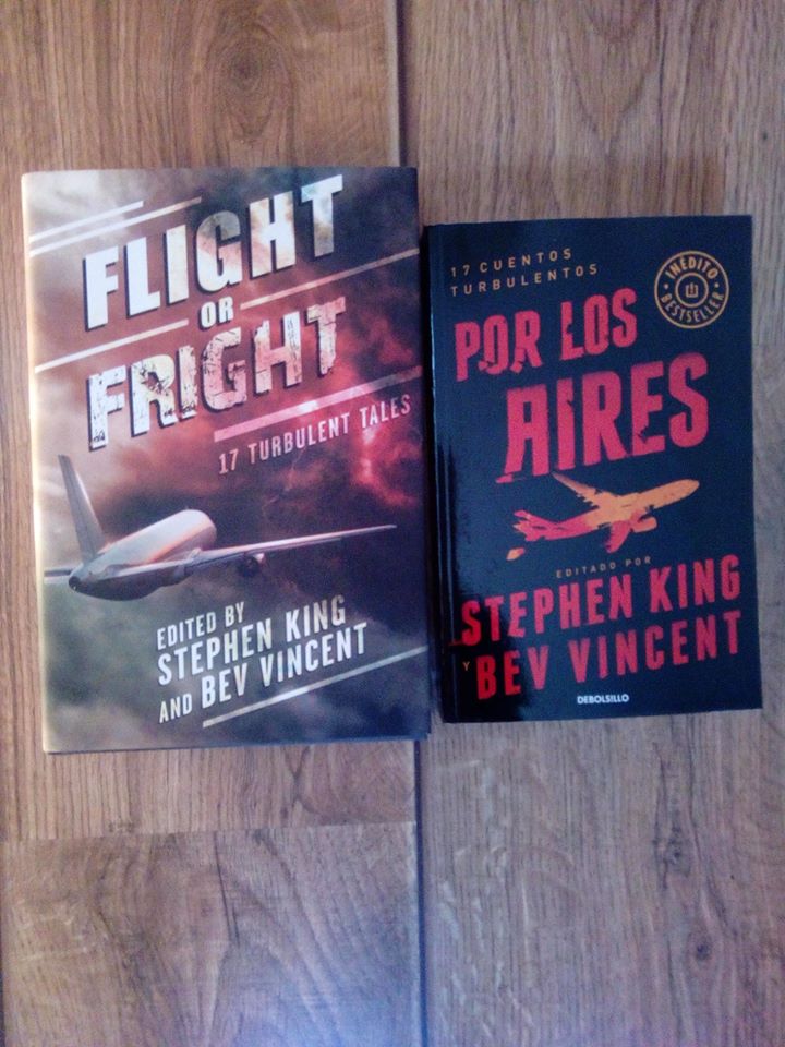 MayoGaldos's tweet photo. English and Spanish editions. I'm glad to have both of them. 😀😀
Ediciones en inglés y español. Me alegra tenerlas ambas. 📕📚📖
#flightorfright @CemeteryDance @BevVincent @StephenKing @joe_hill https://t.co/4ZgQShqmCj