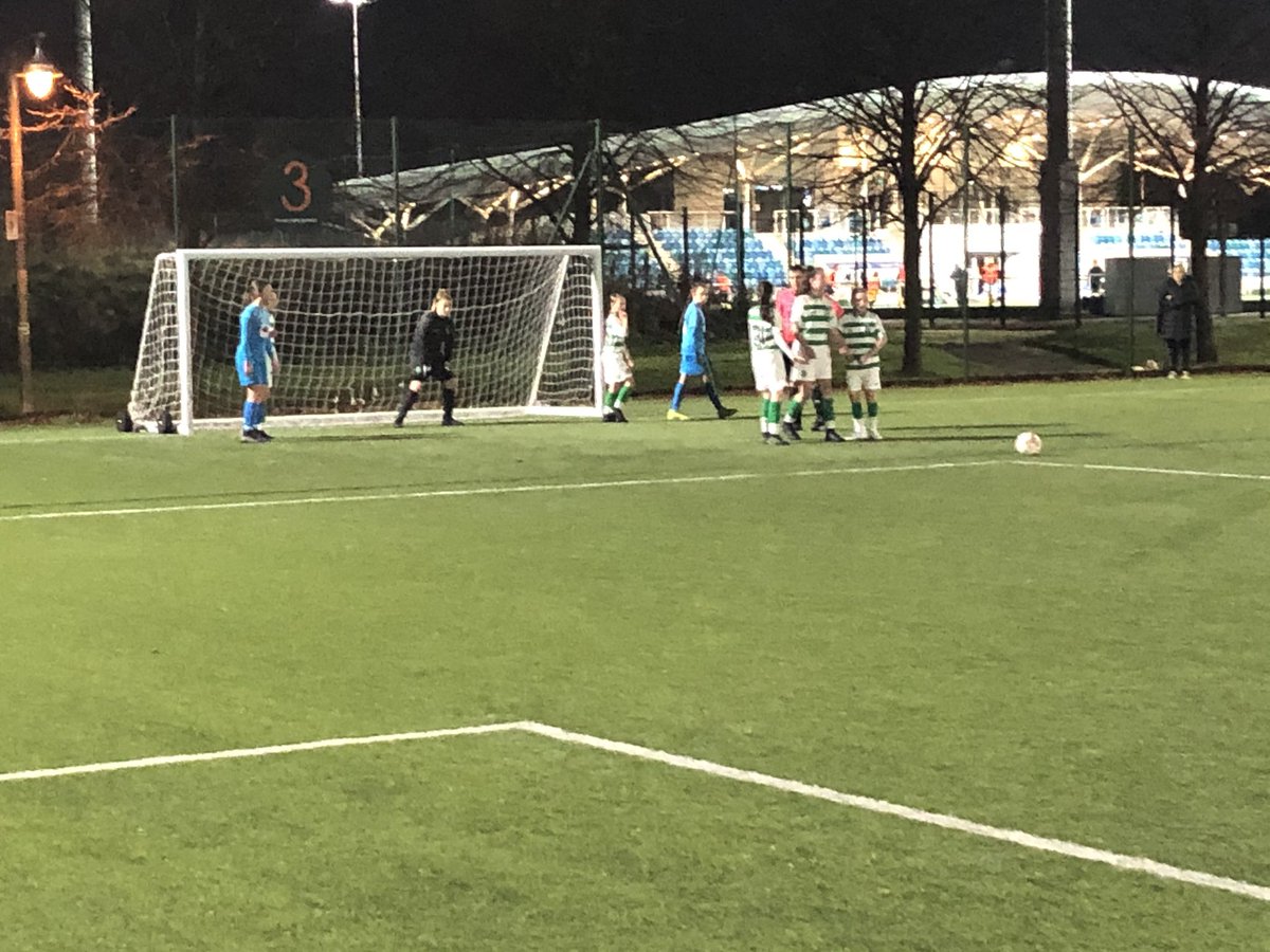 CentralGirlsFA's tweet photo. Central Legends wrapped up their League campaign with a 5-1 victory over Celtic. The league championship now goes to a pay off between ourselves and Hamilton Accies.
#thisisthewayweplay 
Lexi opens the scoring from a free kick https://t.co/kYlkB8UROS
