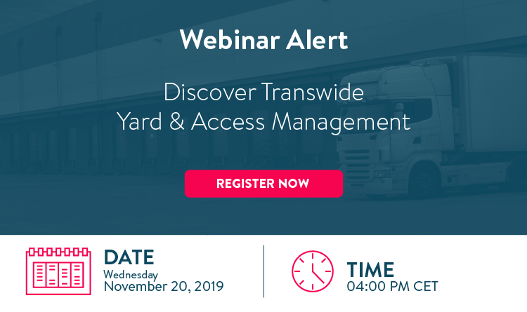 We’re delighted to invite you to a free webinar, hosted by Supply Chain Media, on our newest solution: Transwide Yard &amp; Access Management. Sign up now alpega.me/YAM #transportation #yardmanagement