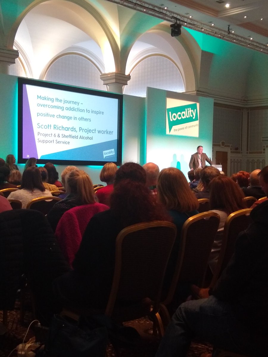 Scott proper choked us up and made us laugh! What a talent you have <a href="/Project6_/">Project 6</a> I'm sure he's helping others everyday. #weloveyouscott at #Locality19