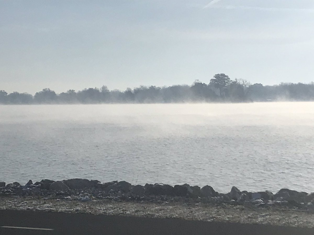 Smoke on the water today.