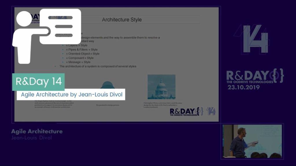 #RDay #Agile Architecture 
Watch the replay !
bit.ly/2Nsg39U