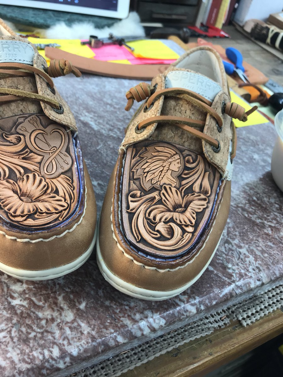 MohonEngraving's tweet photo. I know Im going to regret this, but i will be doing a limited run of sperry shoes. No customs. Standard sizes. https://t.co/NZJkkfItF0