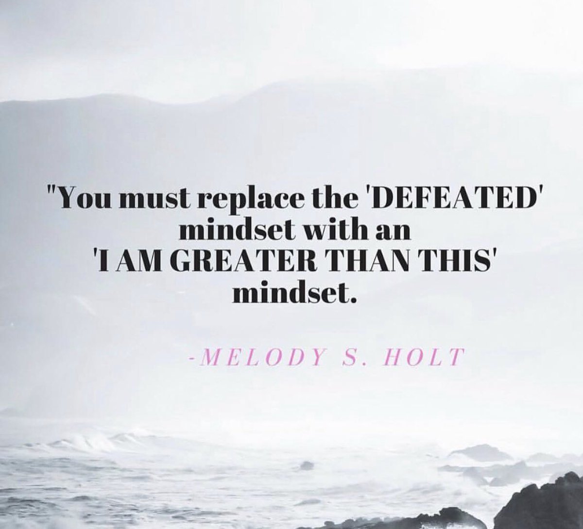 MelodySHolt's tweet photo. Rise & Shine! Listen, despite whatever comes your way, know that you aren't defeated, but you are GREATER THAN! You ARE chosen, you ARE purposed, you ARE a winner! Now go WIN!!! #melodysholt #motivate #empowered #toempower #mompreneur #ceo #mentalshift #noholtsbarred #lamh https://t.co/esfIpEVAGq