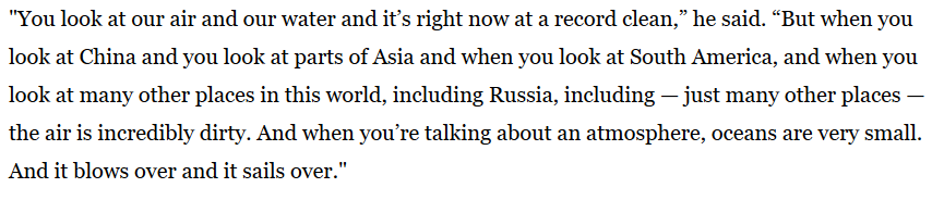 Regarding Distribution Problems:  @realDonaldTrump described it well (in a very Trumpian way) in an interview last year