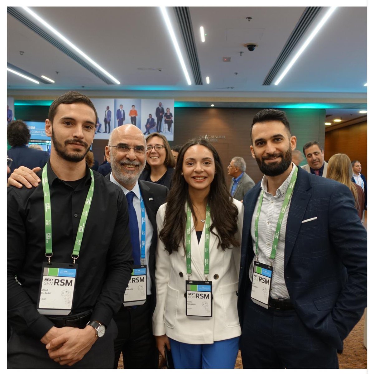RSMEgypt's tweet photo. Dr. @Cherefhammouda with our Innovation &amp; Development Team at #RSMWorldConference 2019. @RSM_Global #NextGenRSM https://t.co/xtrTFjeu0O