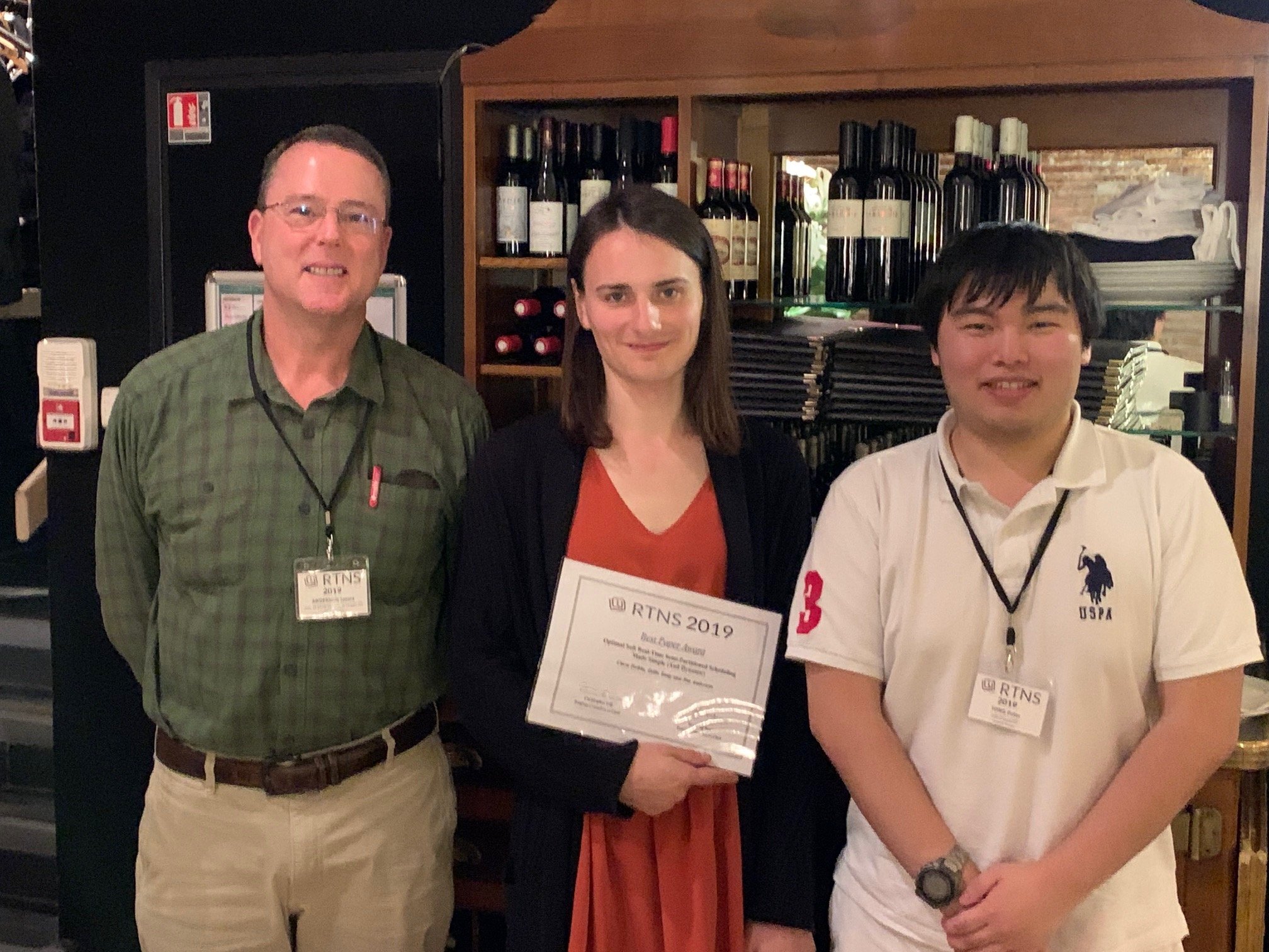 UNC Computer Science on X Congratulations to graduate students Clara Hobbs Peter Tong for receiving Best Paper Award at the 27th International Conference on Real Time Networks and Systems held Novembe...