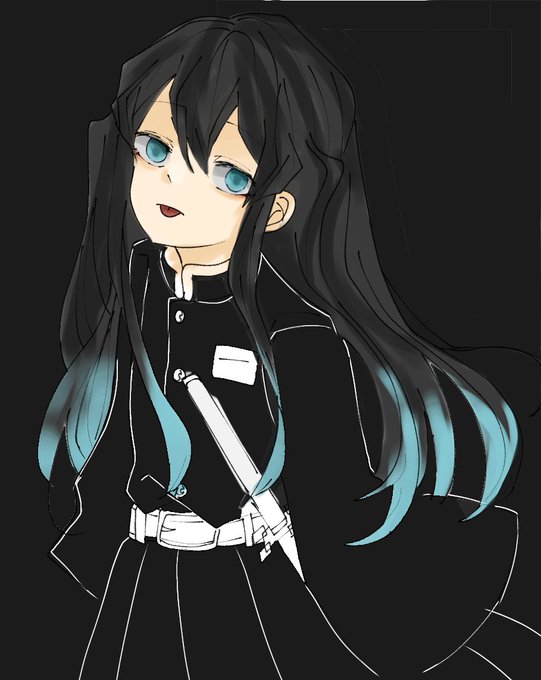 奏(ﾟДﾟ)さんがTwitterに投稿した時透無一郎(鬼滅の刃)のイラスト。