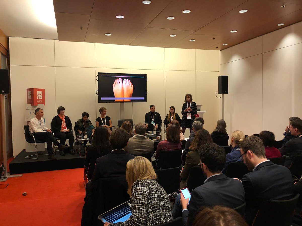 FrontiersHealth's tweet photo. Explore the natural connection between patient-centricity and #DigitalHealth with @health20Paris and @Roche #LeoPharma #RamsaygdS #bowheadHealth @healthware_intl and #OPENteam in the Archistar Room #FH19 https://t.co/repY8tBHBt