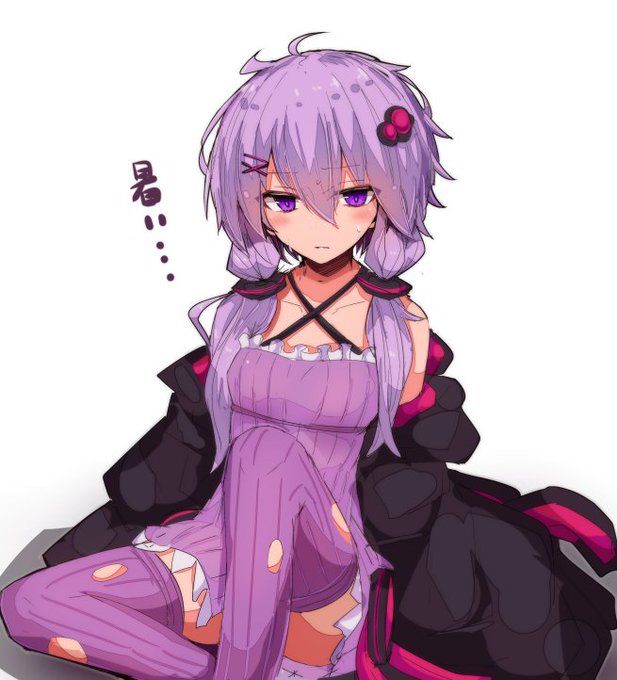 めっきり寒くなってきたので暑がり結月を描いて冬を乗り切る。 