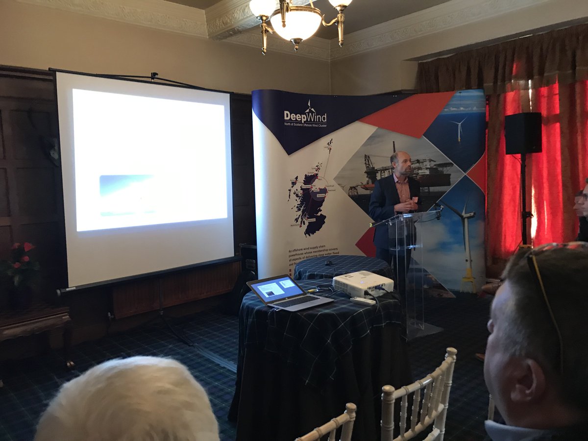 Good to see so many Scottish companies at #Deme supply chain event in Invergordon #offshorewind #supplychain #portofmontrose