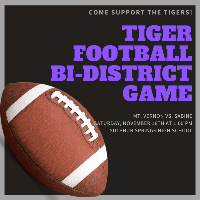 MVHSTigers's tweet photo. #MVISD_Tigers  #WeAreMtVernon https://t.co/vzzh1ZhIrV