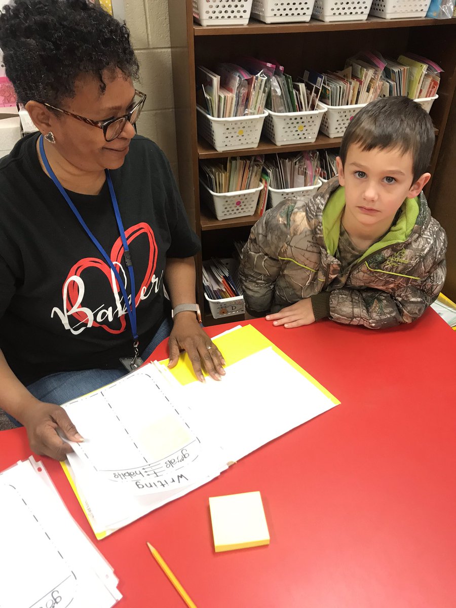 blairhivey's tweet photo. Wow!! Our Kindergarten writers can tell you all about their individual writing goals! Love turning these goals into habits! ♥️✏️@bakerelembears @MsLorenKelly @COBB_ELA https://t.co/fgM0Y1MeLt