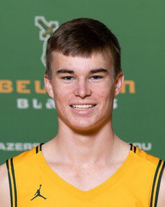 Luke Couch with a spectacular freshman debut for the Blazers last night.  The guard from Vestavia Hills, Alabama was 5 for 6 from the three-point line and 8 for 9 from the free throw line totaling 23 points.  Not a bad college opener!
