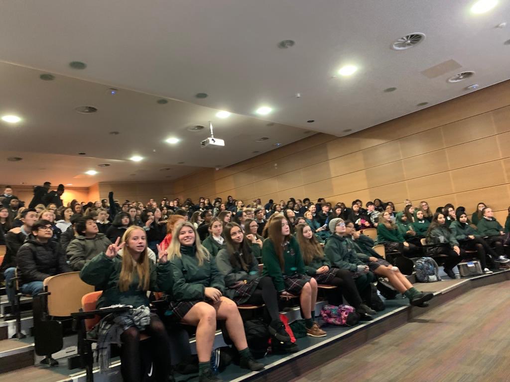 campaignforkate's tweet image. Great to be invited to address 300+ leaving cert and 5th year students today at the  #TCDChemTalks - really impressed by their level of interest and engagement, gives me hope, that the future is so bright!☀️