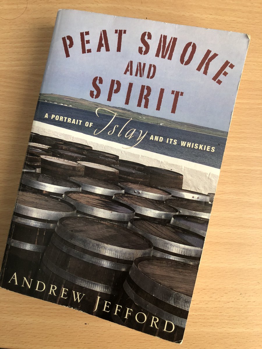 Most of my initial research was carried out in this wonderful book.Peat Smoke & Spirit by Andrew Jeffers.I still love picking it up and reading a few chapters. You really should have a copy in your own whisky book collection.  #AnIslayStory