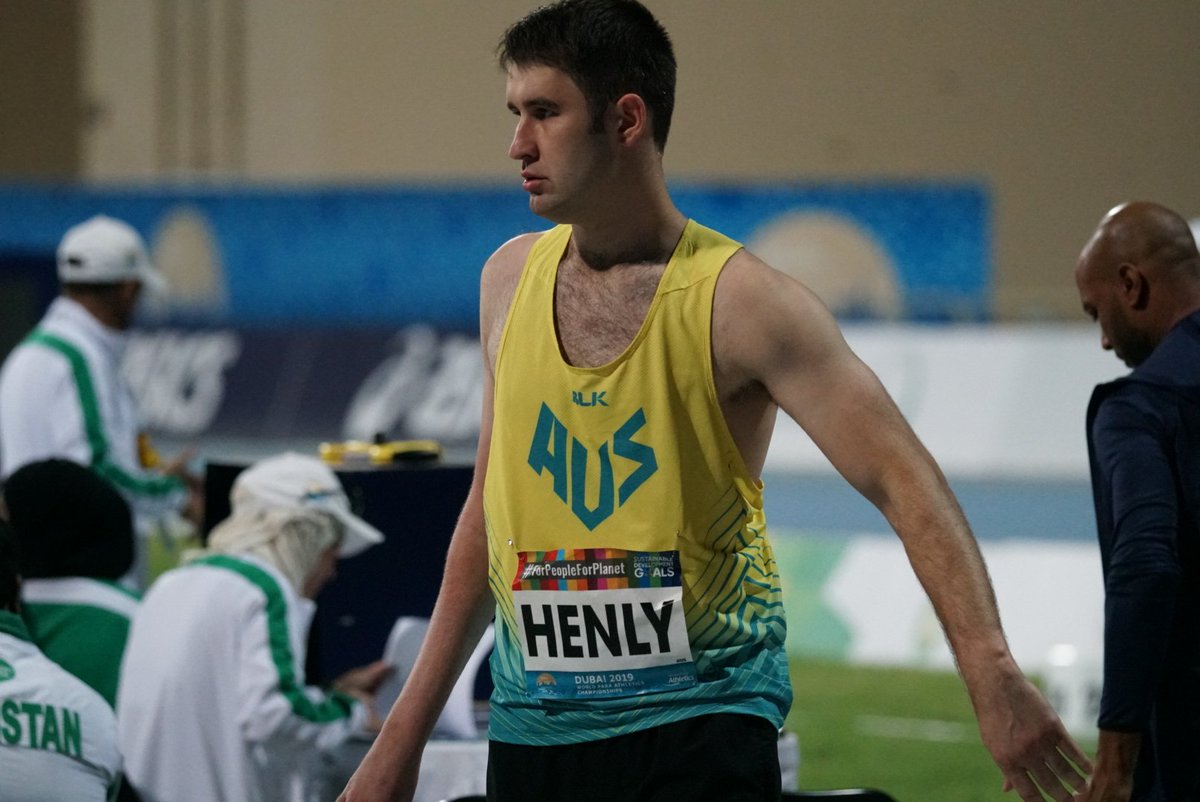 Guy Henley is about to compete in the men’s F37 discus final! Tune in ...