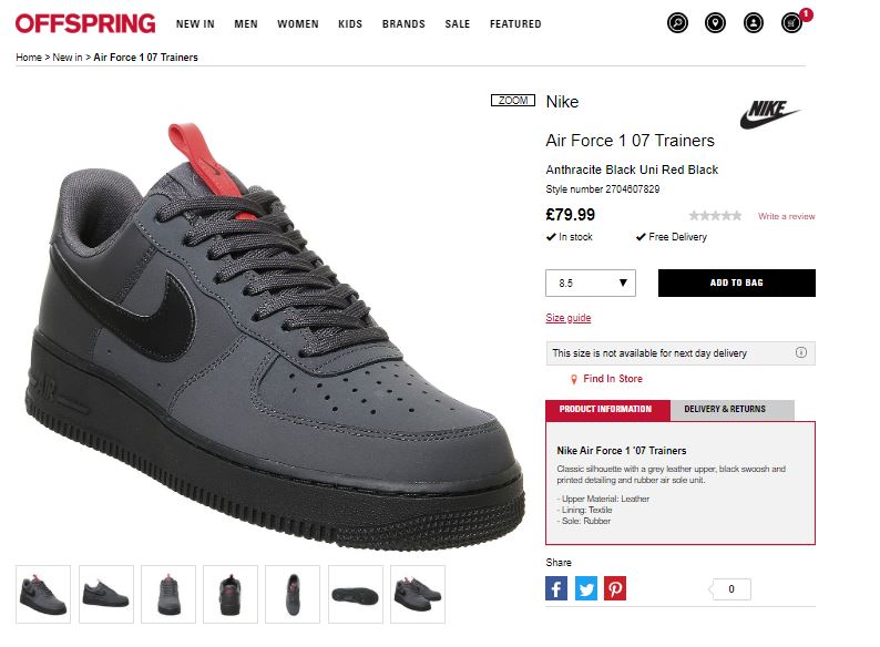 why are air forces sold out