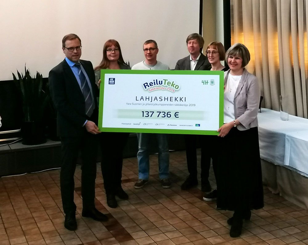 673 000 kiloa kierrätettyjä lannoite- ja siemensäkkejä on huikea määrä. Kiitos kierrättäville asiakkaillemme ja yhteistyökumppaneille! #reiluteko #4hsuomi #YaraSuomi #tilasiemen