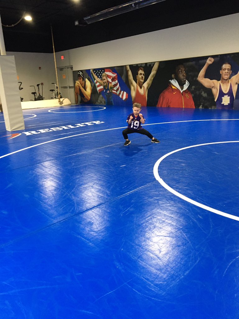 kanetthompson's tweet photo. Thanks @wrestlingmuseum for the great tour of the wrestling museum! Kash and Ko had a blast! “Once you have wrestled everything else in life is easy” -D.G. https://t.co/HOf7c7D9C5